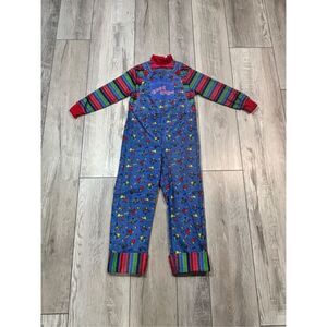 Kids Chucky one piece Halloween costume size S 4-6